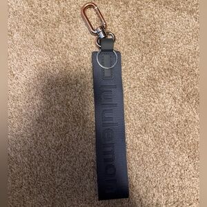 Lululemon Gray Keychain
